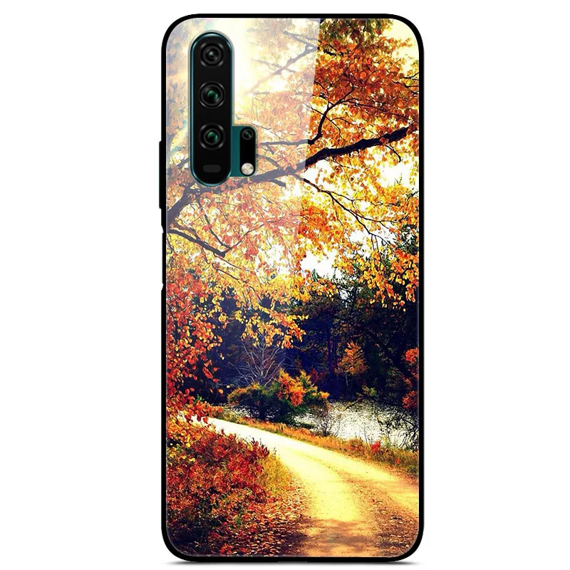 Premium Tempered Glass Hard Back Cover for Huawei Honor 20 Series