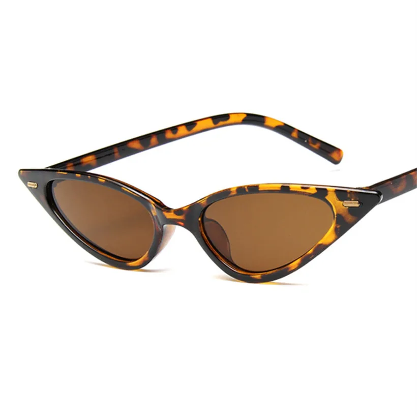 NYWOOH кошачий глаз солнцезащитные очки для женщин Фиолетовый Черный Красный прозрачные солнцезащитные очки маленькие винтажные треугольные солнцезащитные очки ретро очки «кошачий глаз»