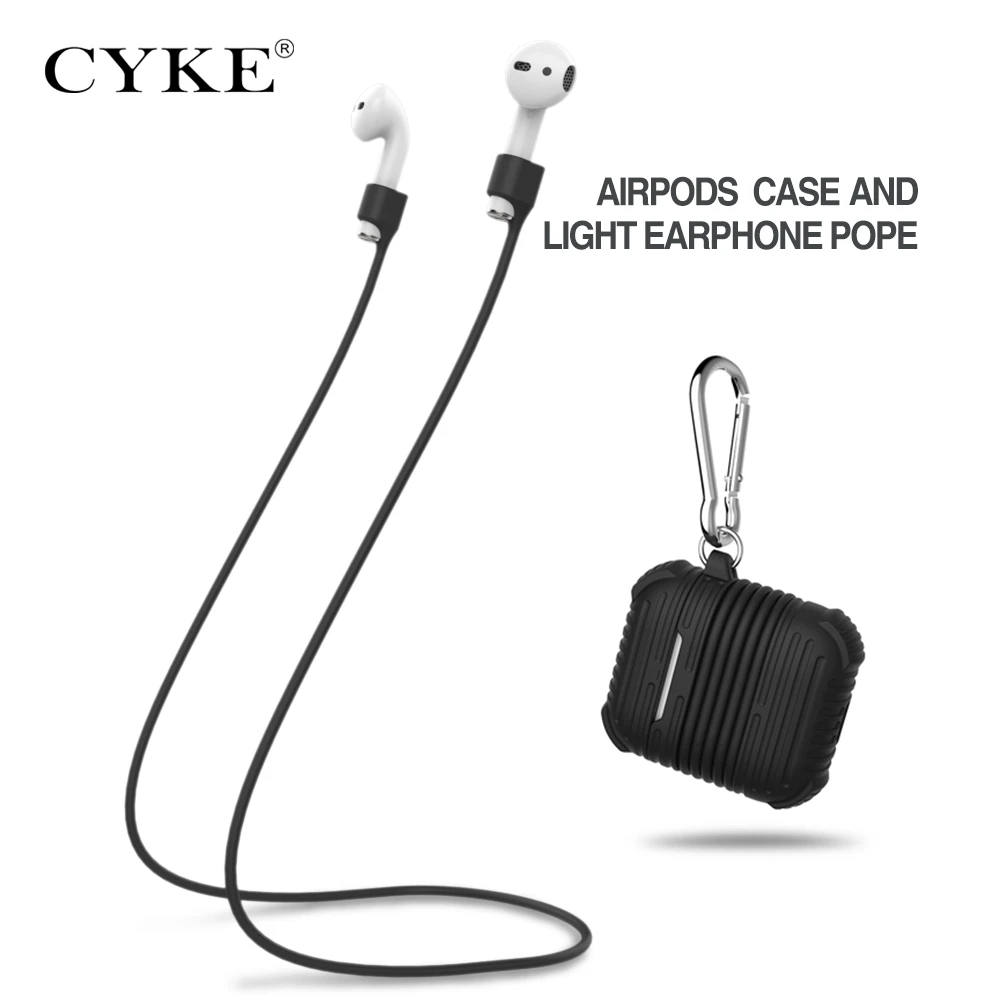 Мягкий Силиконовый противоударный защитный чехол для Apple AirPods телефона etui