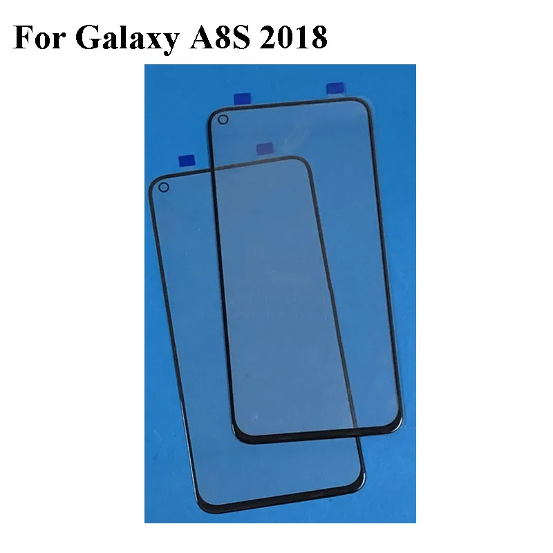 Для Samsung galaxy A8S 2018 G8870 переднее ЖК-стекло объектив сенсорный экран Внешний A 8s