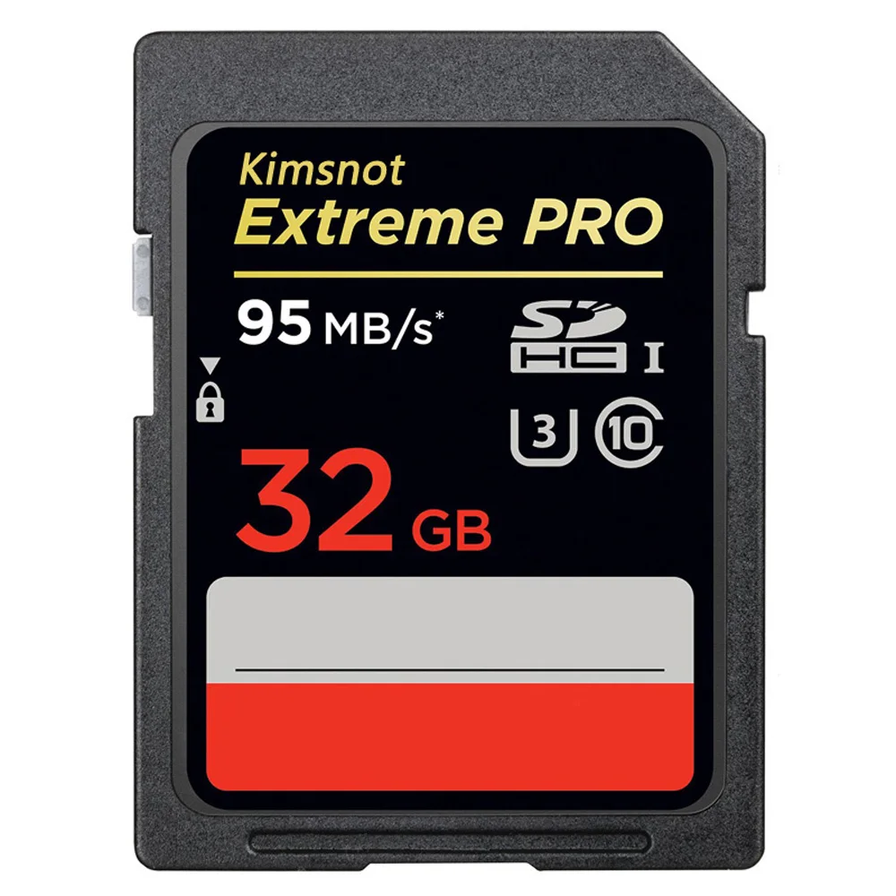 Kimsnot Extreme Pro 633x SD карты 256 ГБ 128 Гб 64 Гб оперативной памяти, 32 Гб встроенной памяти, 16 Гб флэш-памяти SDHC, карта памяти SDXC карты Class 10 95 МБ/с. UHS-I для Камера