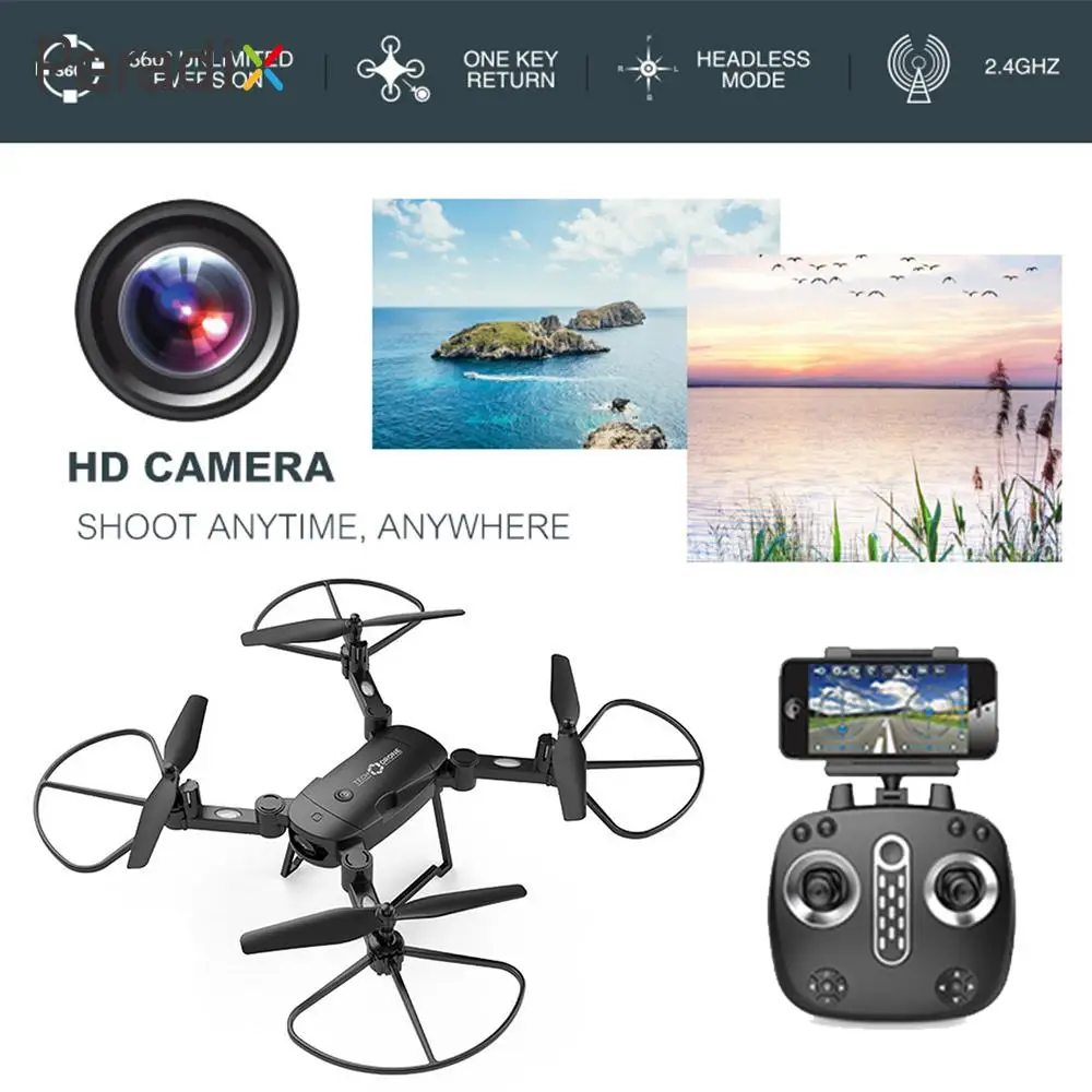 

Intelligent UAV 2.0MP FPV Wireless Quadcopter LED Lighting Speed Adjustable Aircraft