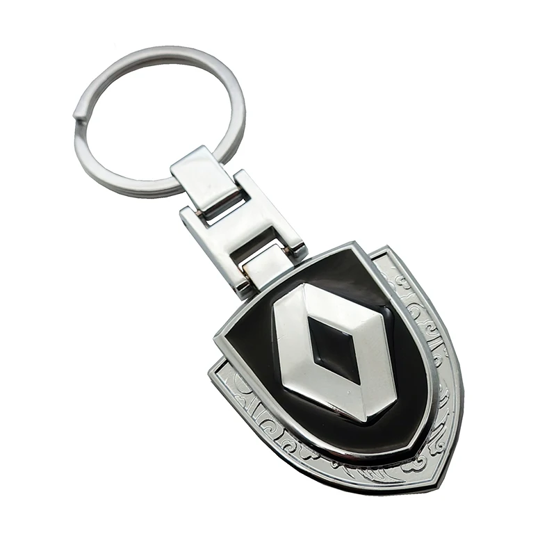 

3D Metal Car Key Ring for Renault 1Pc Fashion Brand New Auto Supplies Renault Emblem Keychain Reynolds Car Accessories Key Chain