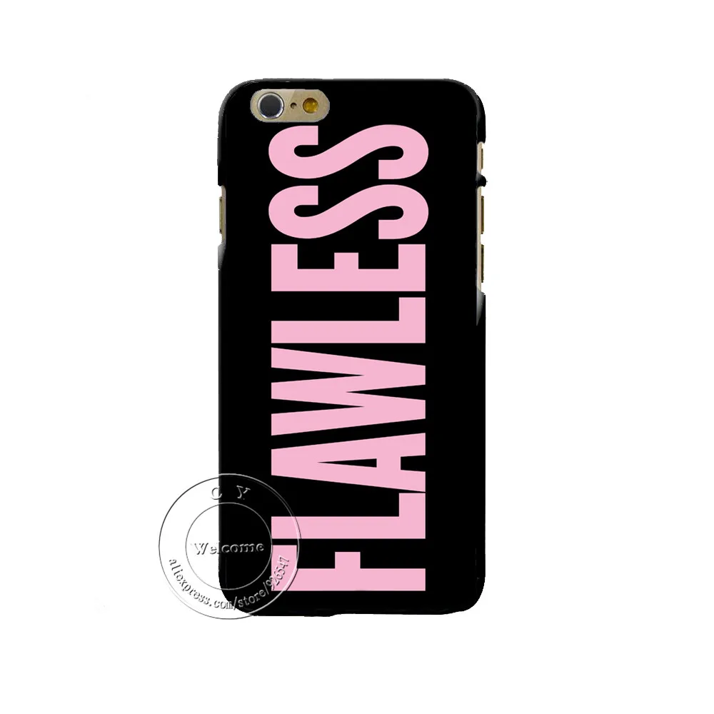 Модный чехол для телефона Beyonce Flawless Yonce Queen iPhone XS Max XR 4 4S X 5 5S SE 5C 6s 6 7 8 Plus Capa Fundas|phone