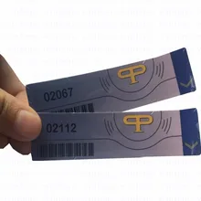 Индивидуальные ISO 18000-6C большой диапазон пассивный саморазрушительный стикер UHF этикетка Alien h3 RFID тег для управления автомобилем