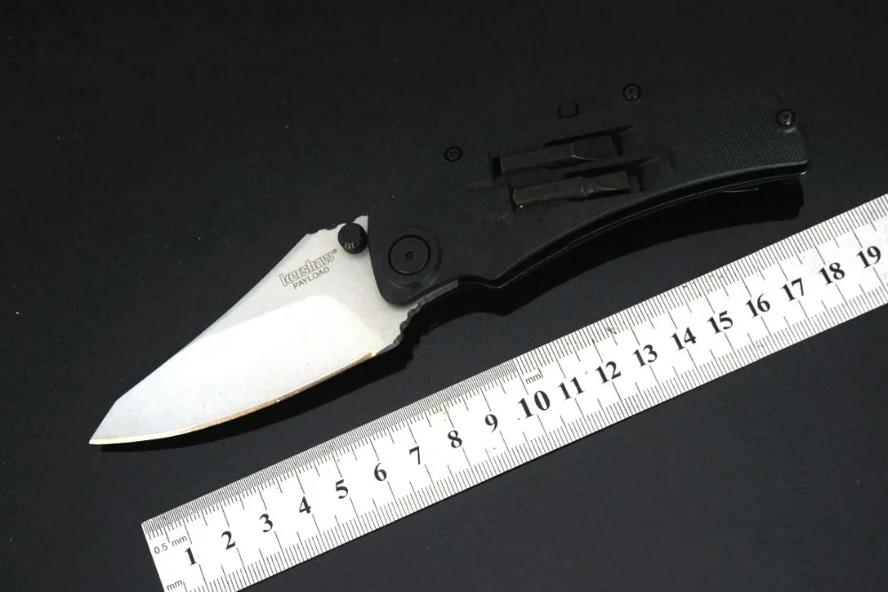 Helly Tec Kershaw Полезная нагрузка 1925 многофункциональный нож 8cr13mov из нержавеющей стали G10 карманные складные ножи для кемпинга Прямая поставка