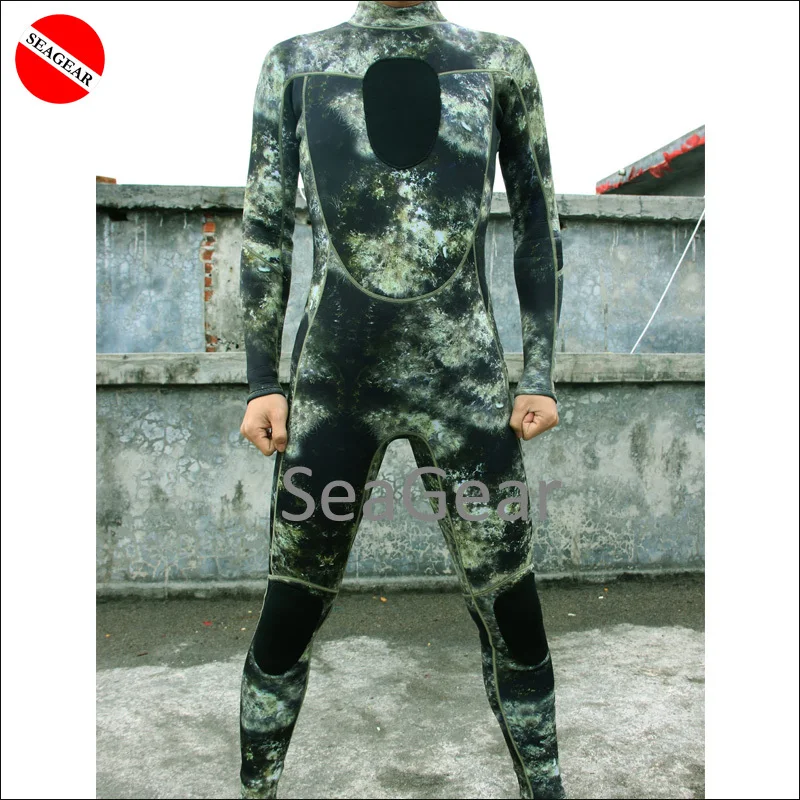 2016 New 3mm neoprene underwater Spearfishing CAMO wetsuit SCUBA diving