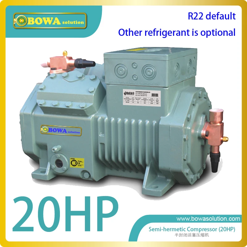 M4 20HP semi hermetic compressor for heat pump VRV air conditioner replace bitzer 4NCS 20 2