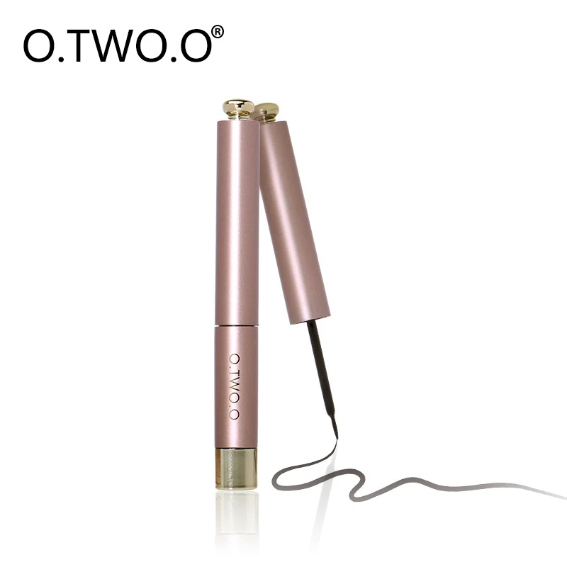 

O.TWO.O Liquid Eyeliner Anti-blooming Lasting Water-Proof Fast Quick Dry Liquid Eyeliner Brush