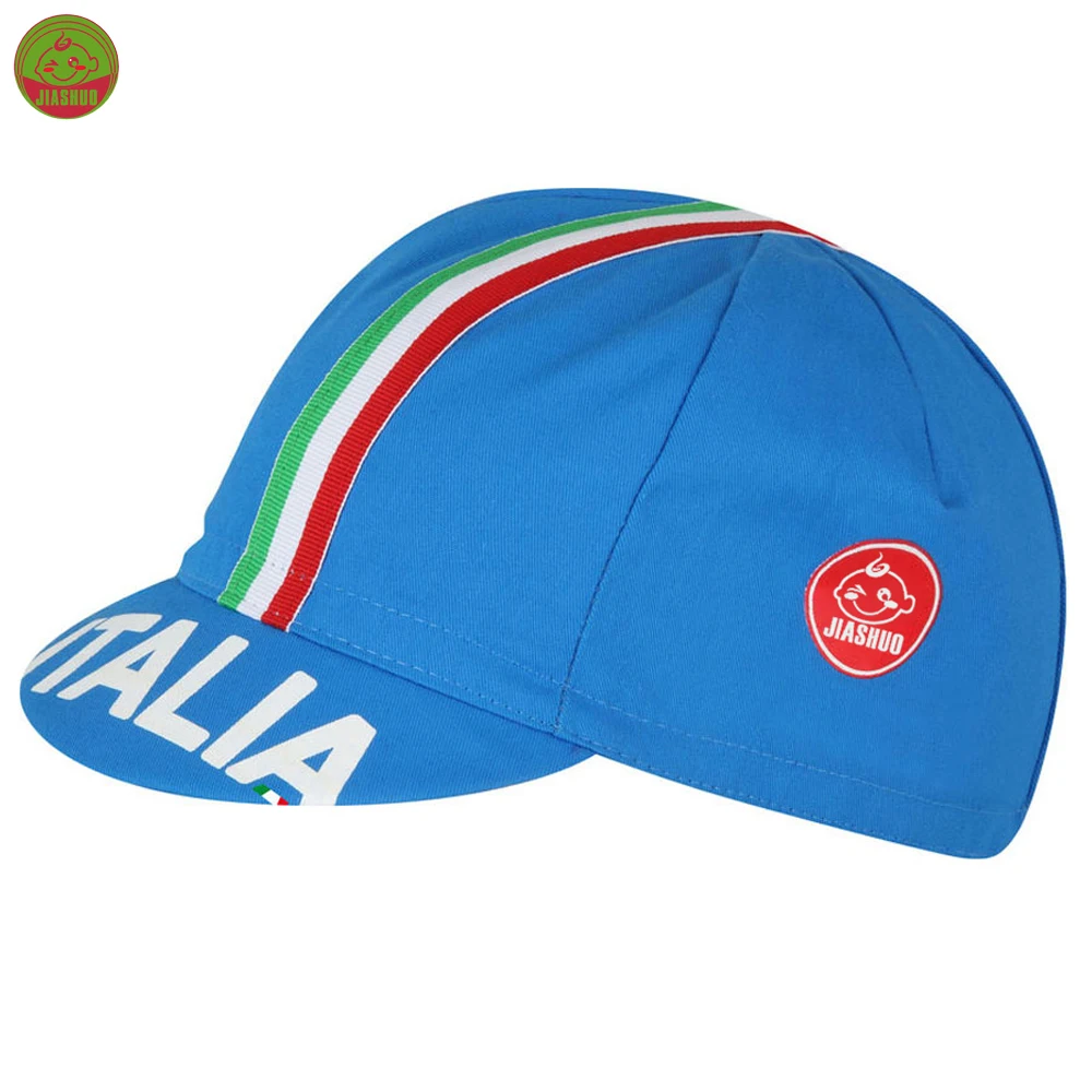 NEW 2017 Blue Italia Italy CLassical Cycling Caps Equipment MOUNTAIN ROAD Breathable JIASHUOin