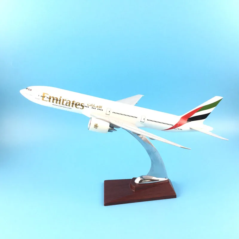 

Emirates Boeing 777 B777 31cm Resin Aero plane Models Plane Aircraft Models Stand Toy Gift Free EMS/DHL express shipping