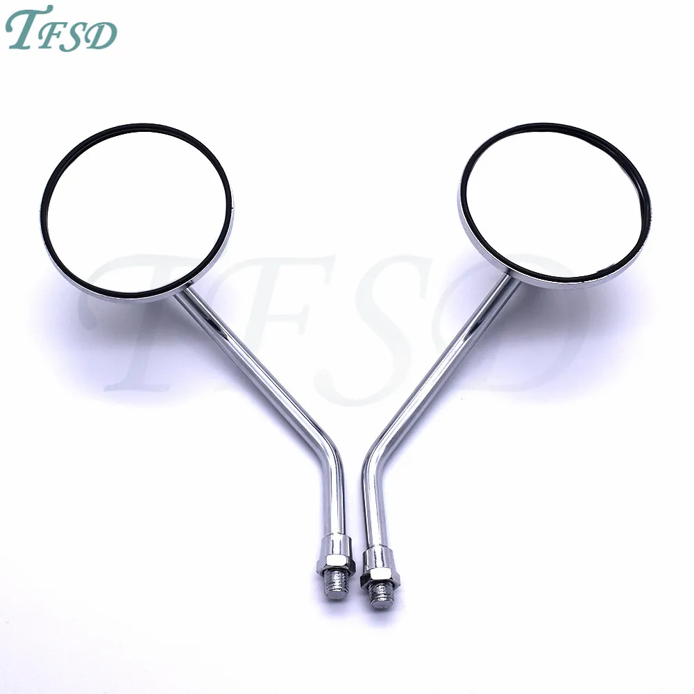 

Universal 10 mm motorcycle E-Bike rearview mirror scooter bicycle motorbike side mirror for BMW Victory Yamaha Triumph Benelli