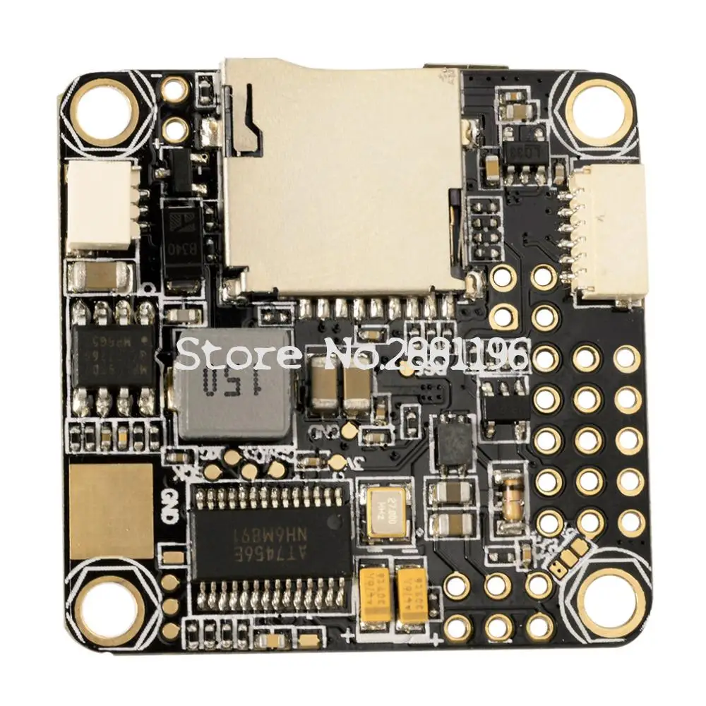 Betaflight F4 V2 PRO плата контроллера полета w/Baro Встроенный OSD с блоком питания для RC FPV Mini