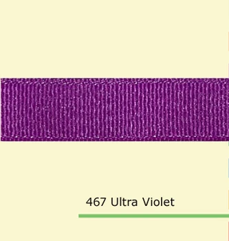 

7/8" inch (22mm) wholesale silver glitter Ultra Violet grosgrain ribbon