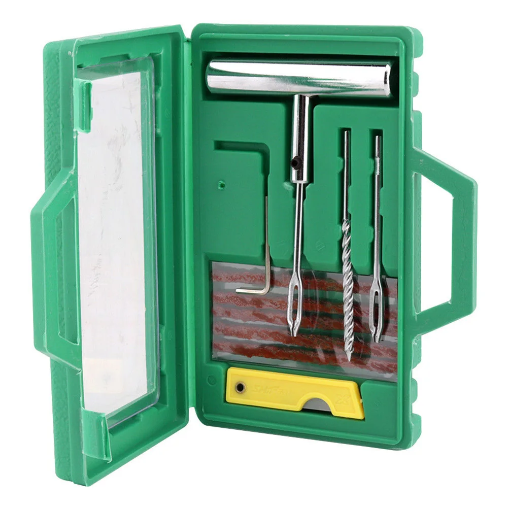 

Tubeless Tire Repair Kits Tire Plug Tools for Motorcycle Vehicle Wheel Tire Puncture Mending Sets NR-shipping
