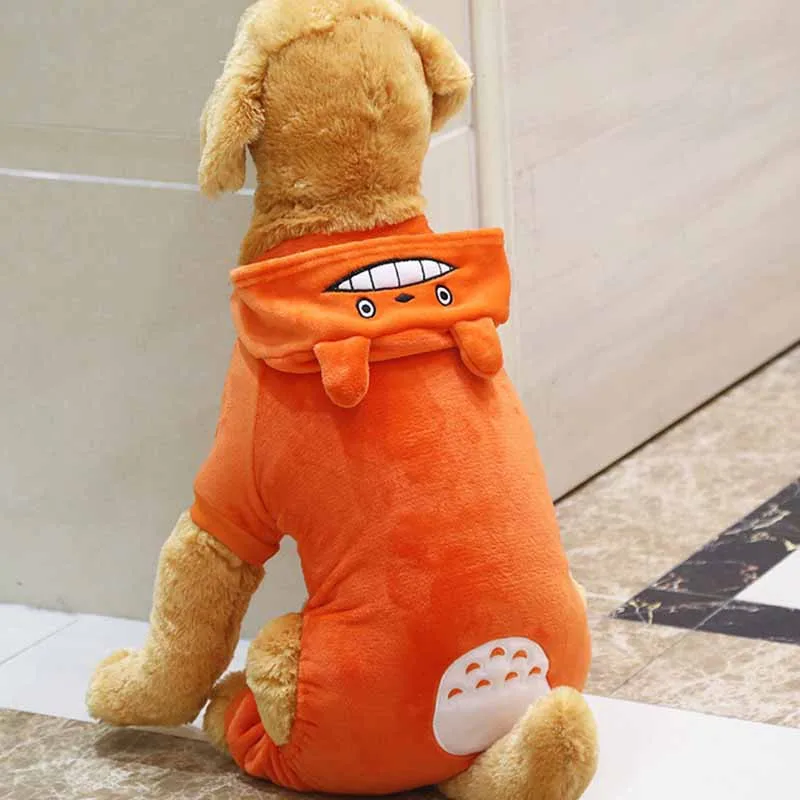 SYDZSW 3XL 4XL 5XL 6XL 7XL 8XL 9XL Totoro Large Dog Costume Fleece Pet Dog Clothes Big Dog Hoodie Labrador Suit Husky Accessories11