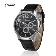 Retro Design Leather Band Analog Alloy Quartz Wrist Watch Business women Mens Watches Top Brand Luxury Digital Relogio Masculino