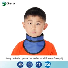 Оригинальные гамма-лучи и рентгеновские Защитные Медицинские аксессуары ионизирующая радиационная защита 0,5 mmpb детский щитовидный воротник