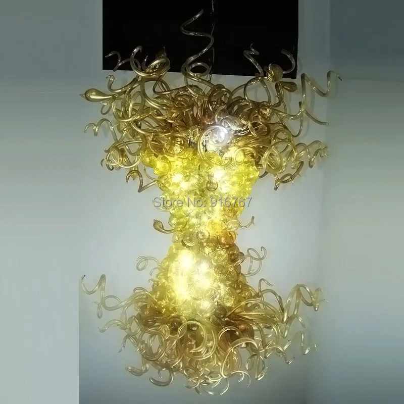 

Free Air Freight Large Glass Art Living Room Luxury Chandeliers Ceiling Lamp
