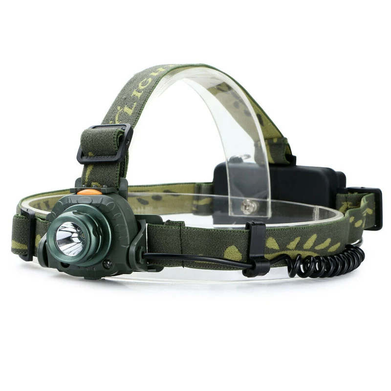 

Outdoor Fishing Headlamp Battery Powered Waterproof Headlight for Night Fishing C55K Sale
