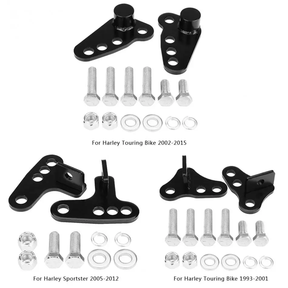 Rear Adjustable Lowering Kit 1 3 For Harley Touring Bike 2002 2015 Motorcycle Rear Adjustable Lowering