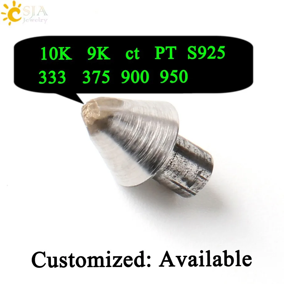 Форма для изготовления конусных штамп CSJA маленький размер 10 K 9 ct PT 375 333 900 950 | Инструменты и оборудование для украшений -32807008459