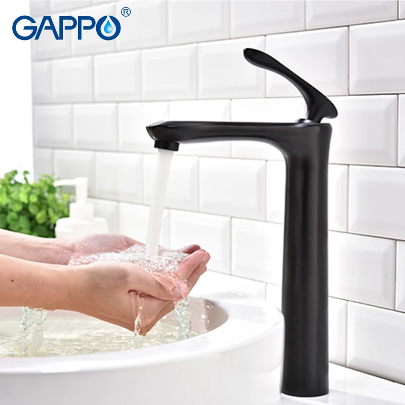 

GAPPO Basin Faucet basin mixer chrome waterfall bathroom mixer shower faucets bath water mixer Deck Mounted Faucets taps