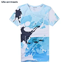 Баскетбол Синий best продажи Для мужчин работает Джерси мяч спортивная одежда Топы Рубашка с короткими рукавами с принтом быстросохнущая дышащая