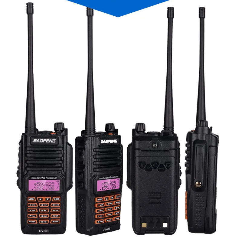 Baofeng UV 9R двухстороннее радио 136 174/400 520Mhz uv9r ip67 трансивер плюс Ham cb радиостанция