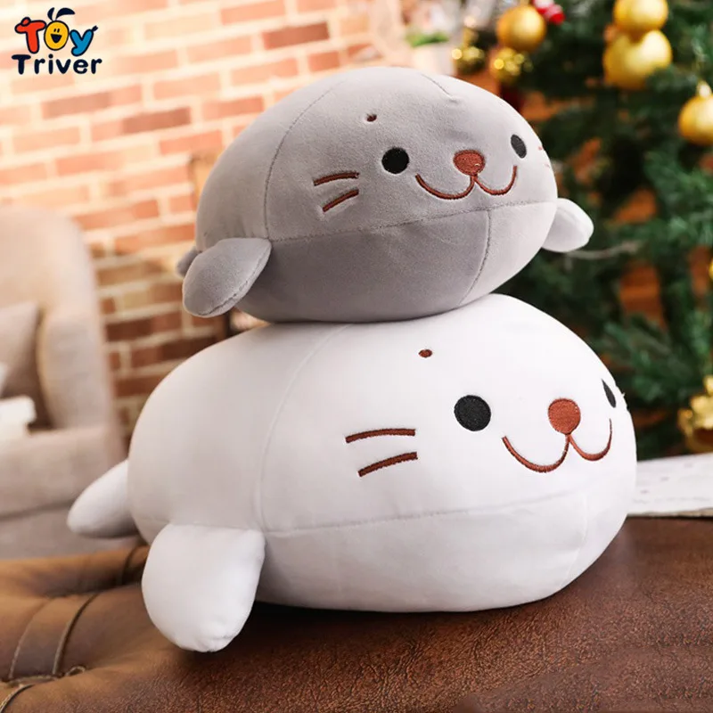 

Plush Sea Lion Toy Stuffed Seal Ocean Animal Doll Baby Kids Children Birthday Christmas New Year Gift Home Decor Triver