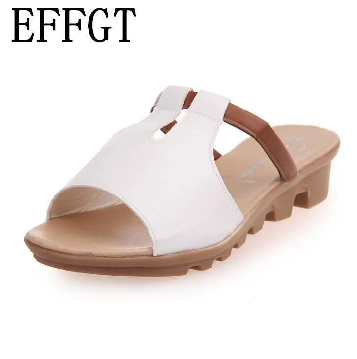 ladies softies sandals