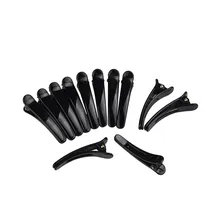 12 шт. многоцветные пластиковые заколки для волос утки зубы заколки для волос Парикмахерские парикмахерские шпильки не стильные DIY аксессуары профессиональные