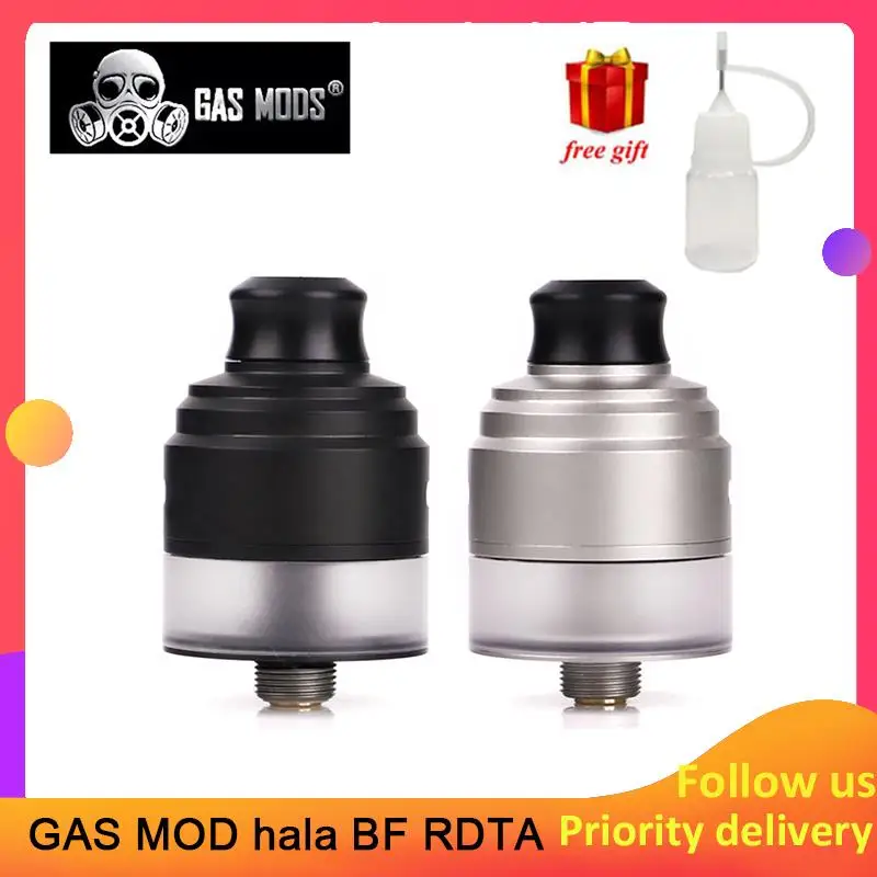

Free gift Gas Mods HALA BF RDTA 2ml & 22mm tank Single Coil electronic cigarette Atomizer RDA Tank vs Vapefly Galaxies RDTA