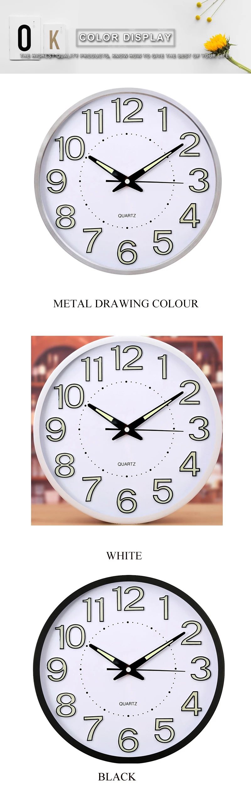 digital electronic desk clock big clock secret stash wall clock kitchen nixie clock watch home home watch vinyl clock kitchen wall clock led clock wall wall clock vintage retro wall clock self adhesive (1 (7)