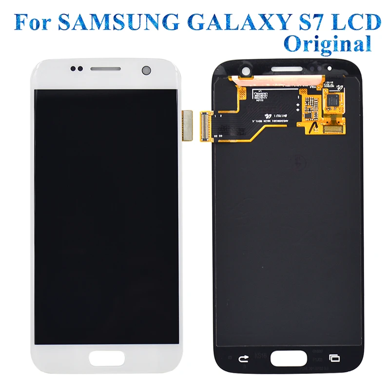 

5.1 inch AMOLED For Samsung Galaxy S7 G930 G930F LCD Display Touch Screen Digitizer Assembly Replacement Parts