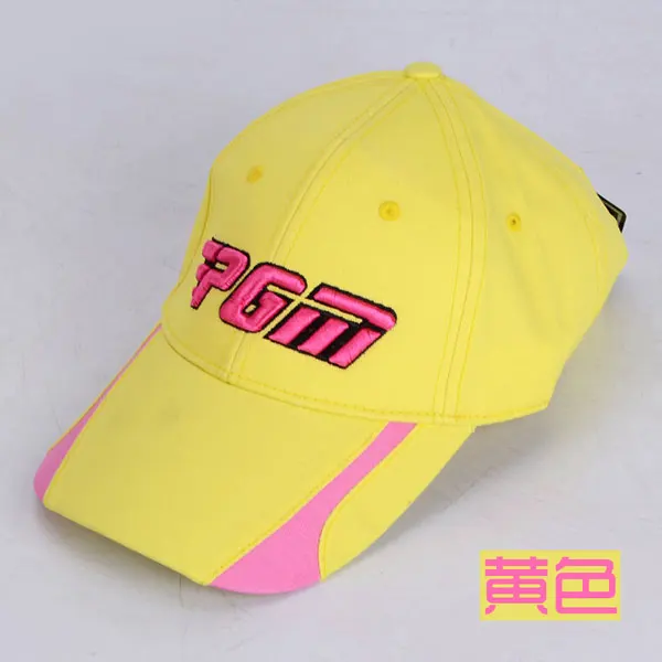 Новая Кепка для гольфа хлопковая шляпа Спортивная Кепка для улицы шапки унисекс Спортивная Кепка для гольфа бейсбольная кепка для отдыха шапки - Цвет: yellow