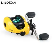 Lixada 9BB шариковые Подшипники Baitcast Рыболовная катушка правая/левая ручка Рыболовная катушка GT 6,1: 1 12 уровень Магнитная Тормозная система для Pesca