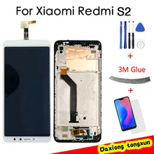 5,99 'Оригинальный дисплей для Xiaomi Redmi S2 LCD сенсорный экран с рамкой дигитайзер сборка для Redmi S2 LCD запасные части(China)