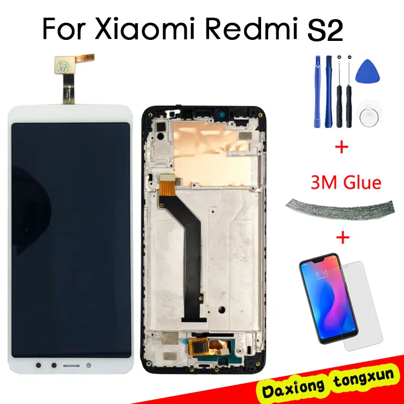 

5.99''Original Display For Xiaomi Redmi S2 LCD Touch Screen with Frame Digitizer Assembly For Redmi S2 LCD Replacement Parts