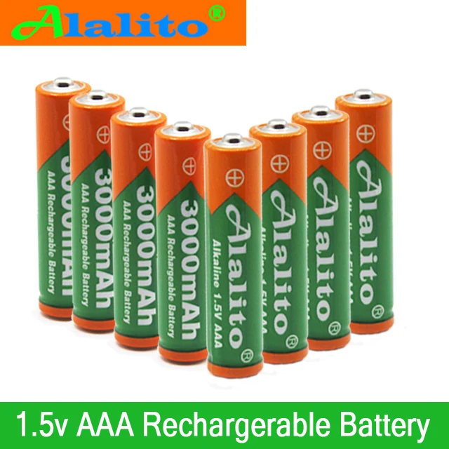 4-20 шт./лот AAA батарея 3000mah 1,5 V Щелочная AAA аккумуляторная батарея для дистанционного управления игрушечной зажигалки емкость батареи