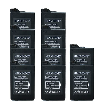 

10PCS 2500mAh PSP-S110 For Sony PSP3004 PSP2001 PSP3001 PSP2008 PSP2004 PSP3002 PSP2000 PSP3000 PSP3008 Battery For PlayStation