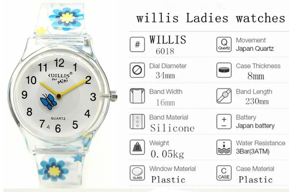Последние Стили Мода для девочек часы силиконовые наручные часы разноцветные любовника часы Для женщин спортивные Пластик часы Дети часы