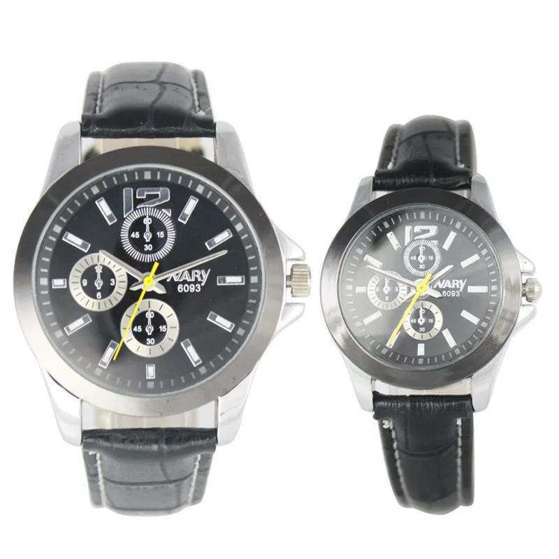 2016 NARY Famous Brand Quartz Mens Watches Top Brand Luxury Couple s Quartz watch Clock Leather