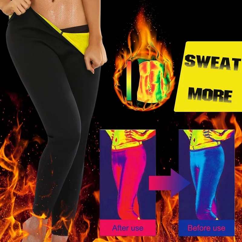 NINGMI Slimming Pants Sweat Sauna Hot Body Shaper Control Panties Women Camouflage Fitness Legging Neoprene Tourser Weight Loss (2)