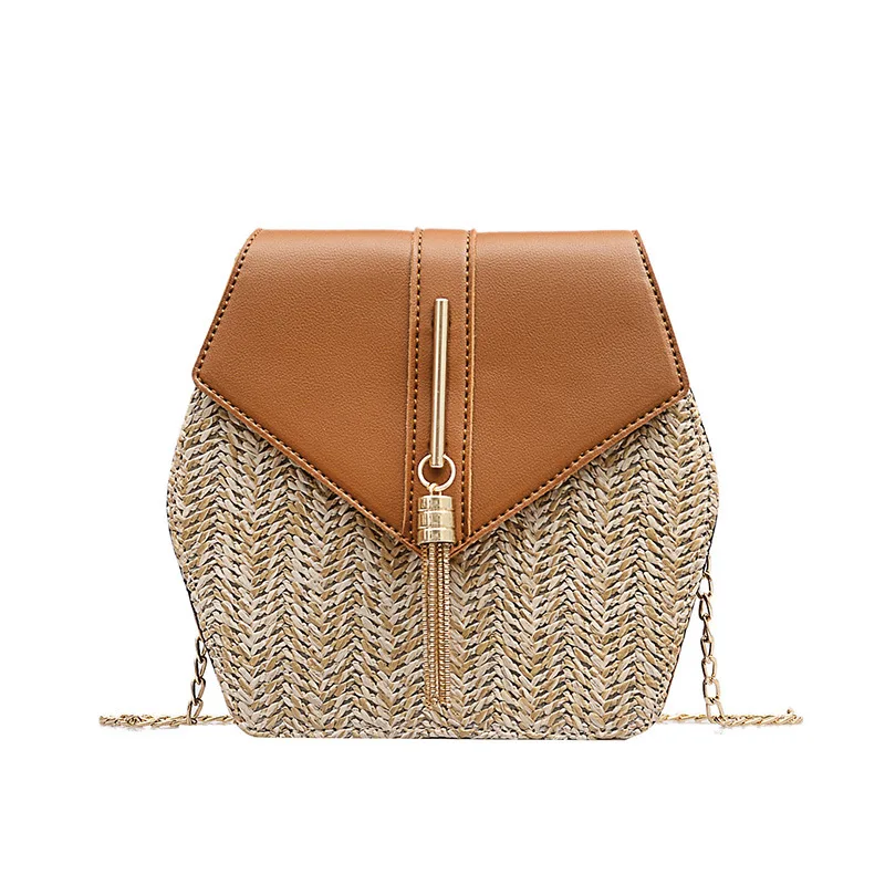 

straw rattan bag borsa paglia sac en paille pochette femme bolsos de bolso paja verano 2019 paille strandtas schoudertas dames