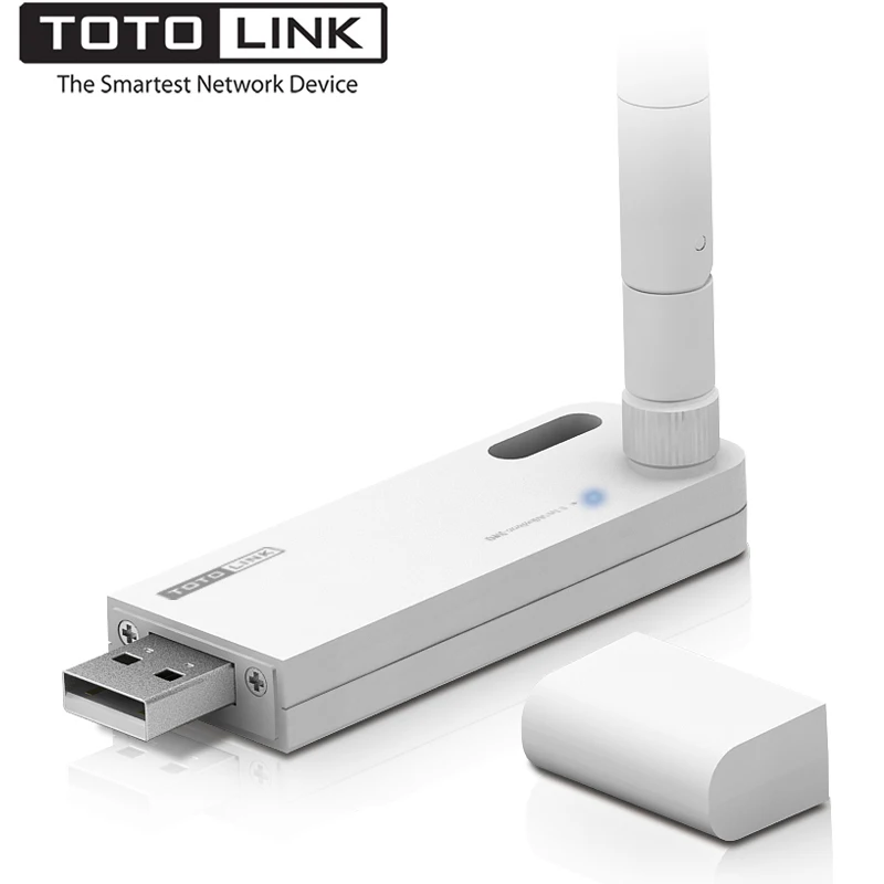 

TOTOLINK N150UA 150Mbps USB WiFi Adapter, USB Wireless Network Adapter with WPS for Easy Connection,with 4dBi Detachable Antenna