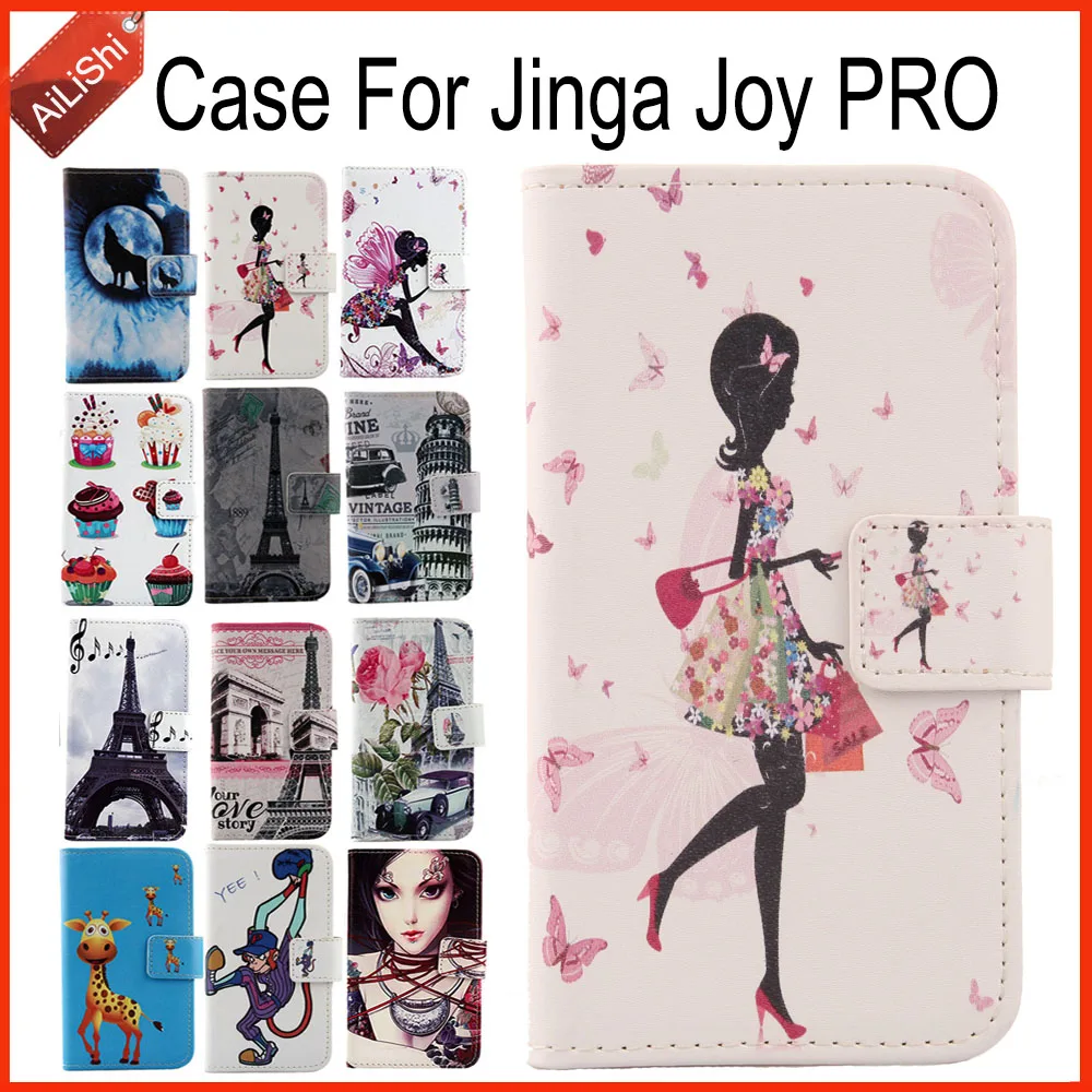 

AiLiShi Case For Jinga Joy PRO Luxury Flip Painted Leather Case Joy PRO Jinga Exclusive 100% Special Phone Cover Skin+Tracking