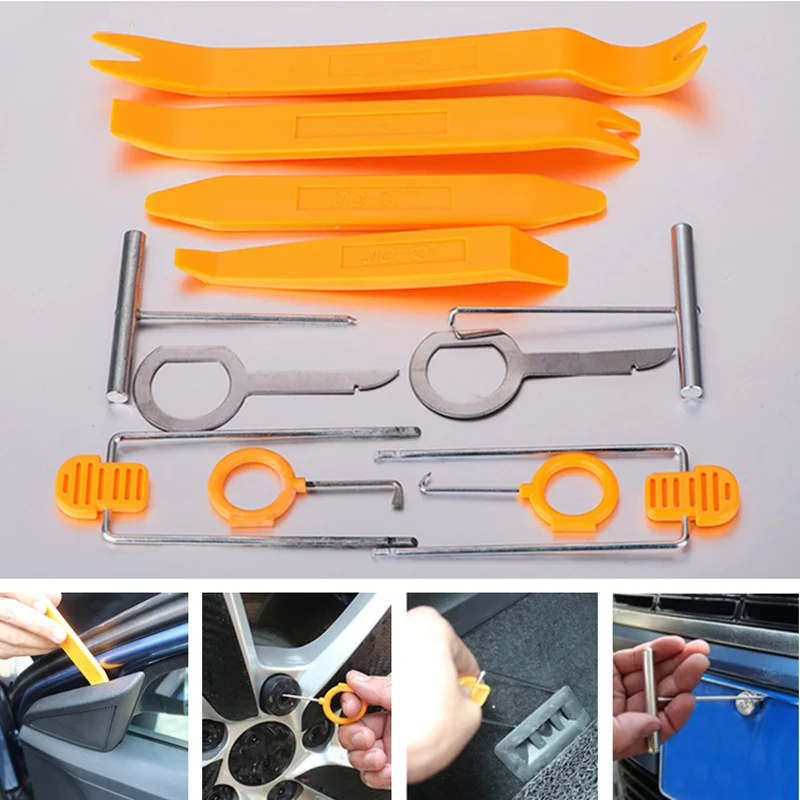 

Car Styling Door Clip Dash Audio Panel Installer Pry Tool For qashqai j11 audi a5 vw t5 transporter skoda kodiaq peugeot 508