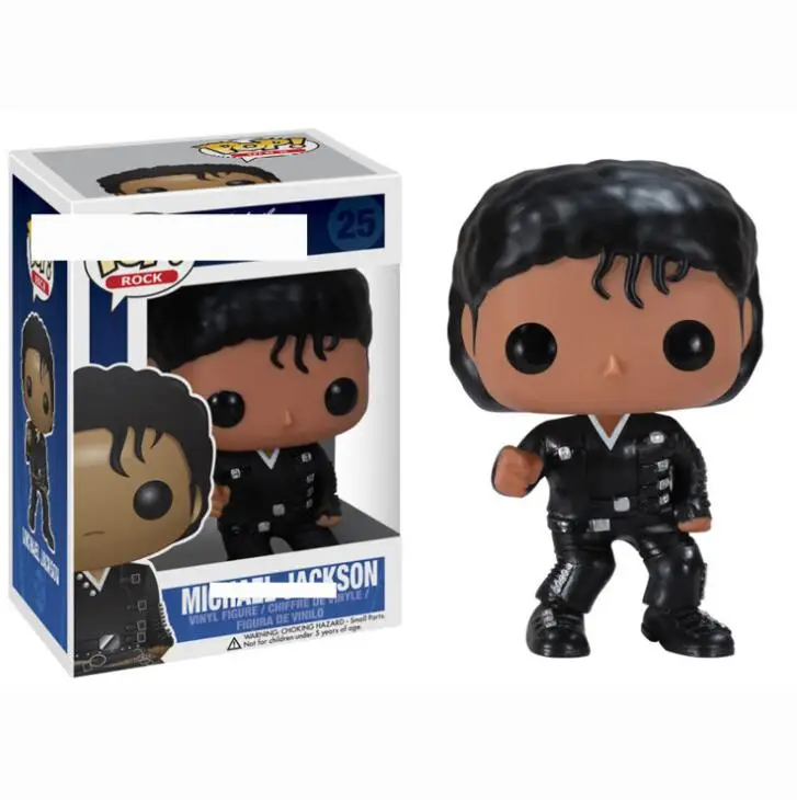 FUNKO POP Майкл Джексон Коллекционная модель игрушки BEAT IT BILLIE джинсовые виниловые фигурки Детские игрушки для детей