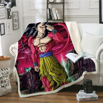 

Dragon Ball School Crest Blanket Custom 3D Print Fleece Plush Throw Blanket Bedspread Blanket Microfiber